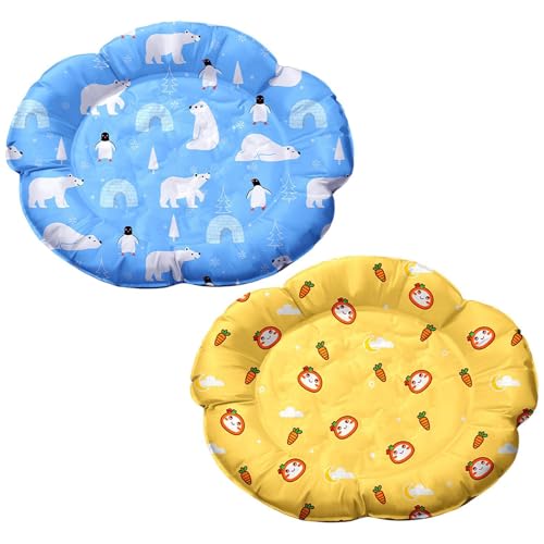 ccuzs Cooling Dog Mat, Chill Pet Pad, Washable Portable Pets Soft Durabled Mat, Cooling Gel Bed Ideal for Animals Indoor and Outdoor Use, 17.72 Inches ccuzs Cooling Dog Mat, Chill Pet Pad, Washable Portable Pets Soft Durabled Mat, Cooling Gel Bed Ideal for Animals Indoor and Outdoor Use, 17.72 Inches von ccuzs