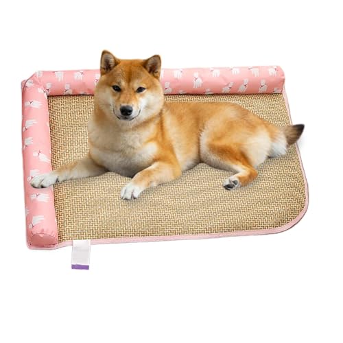 ccuzs Dog Cooling Mat, Sleeping Cold Bed for Pet, Breathable Cat Sleeping Cushion, Hot Weather Puppy Cooling Pad for Living Room, Backyard, Travel, Summer Use, 1 Piece von ccuzs