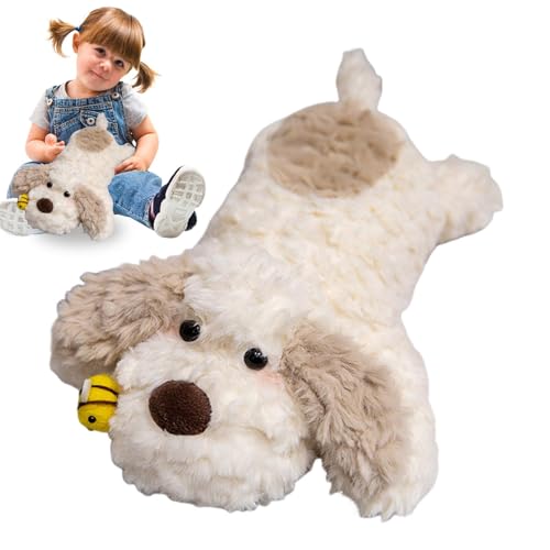ccuzs Dog Plush Toy, Cartoon Bee Dog Stuffed Animal, Soft Huggable Plushiess, Adorable Cuddly Toy for Kids, Sofa, Bedside, Shelf and Plushs Collectors 20x15x35cm Beige Brown Light Brown ccuzs Dog Plush Toy, Cartoon Bee Dog Stuffed Animal, Soft Huggable Plushiess, Adorable Cuddly Toy for Kids, Sofa, Bedside, Shelf and Plushs Collectors 20x15x35cm Beige Brown Light Brown von ccuzs