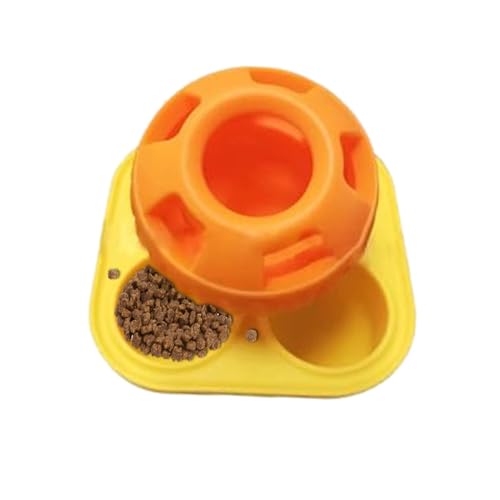 ccuzs Interactive Dog Treat Ball, Food Dispensing Toy for Small and Medium Puppies, Engaging Puzzle Toy with an Ergonomic Design for Slow Feeding and Mental Stimulation, 2.95x2.95 In ccuzs Interactive Dog Treat Ball, Food Dispensing Toy for Small and Medium Puppies, Engaging Puzzle Toy with an Ergonomic Design for Slow Feeding and Mental Stimulation, 2.95x2.95 In von ccuzs