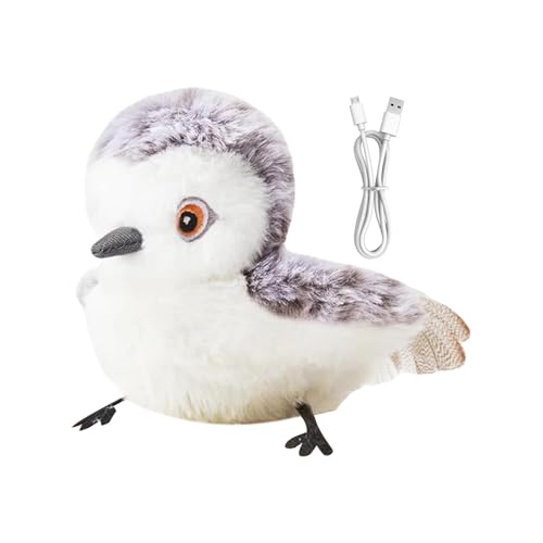 ccuzs Interactive Realistic Bird Cat Toy, Electric Flapping Wings Cat Toy, Creative Kitten Exercise Toy for Indoor Cats, Fun Cat Entertainment for Home Use 3.94x3.94 inches ccuzs Interactive Realistic Bird Cat Toy, Electric Flapping Wings Cat Toy, Creative Kitten Exercise Toy for Indoor Cats, Fun Cat Entertainment for Home Use 3.94x3.94 inches von ccuzs