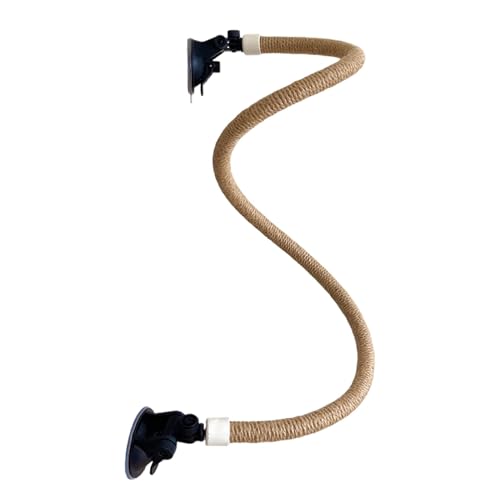 ccuzs Parrot Perch Stand, Adjustable Bird Standing Platforms, Sturdy Wooden Resting Bar, Non-Slip Part, Easy-to-Install Cage Accessory, Ideal for Small and Medium Birds von ccuzs