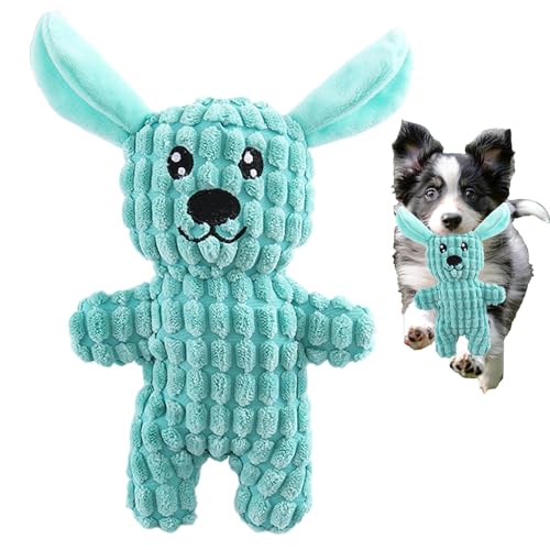 ccuzs Plush Squeaky Dog Toys, Tough Dog Stuffed Animal, Interactive Puppy Toys to Keep Them Busy, Durable Chew Toy for Boredom Relief, Teething and Tooth Cleaning, 9.45x5.5 Inch von ccuzs