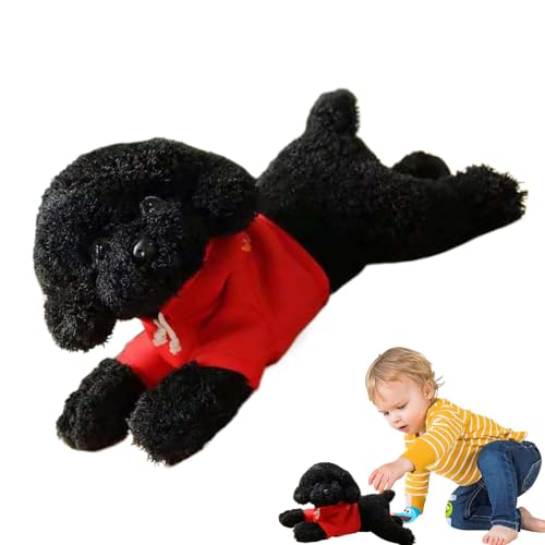 ccuzs Plush Toys, Dog Plush, Stuffed Animal, Soft and Cuddly Made from Soft, Plush Materials, Adorable Cartoon Design Featuring a Cute Cartoon Design, for Kindergartens Puppy Toy, Brown ccuzs Plush Toys, Dog Plush, Stuffed Animal, Soft and Cuddly Made from Soft, Plush Materials, Adorable Cartoon Design Featuring a Cute Cartoon Design, for Kindergartens Puppy Toy, Brown von ccuzs