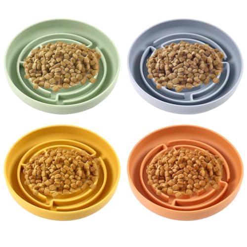 ccuzs Slow Eating Training, Silikon Dog Bowl, Anti Choking Interactive Toys, Bloat Stop Feeder for Dogs to Promote Healthy Digestion and Prevent Fast Eating, 7.48 x 7.48 x 7.48 in von ccuzs