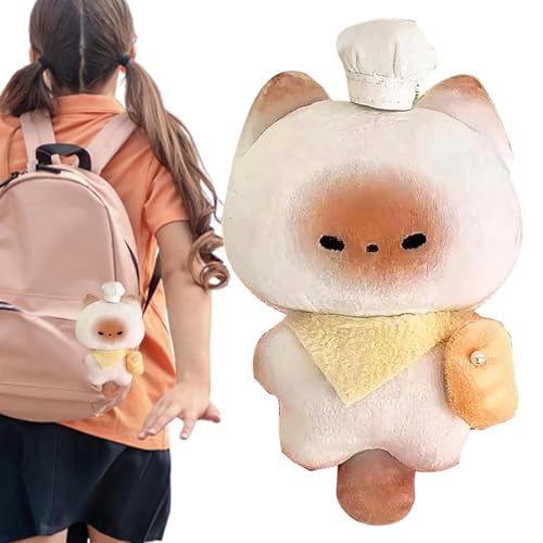 ccuzs Stuffed Steamed Bun Cat Plush, Soft Chef Bread Kitten Doll, Adorable Cat Plush Toy, Cozy and Huggable Feel That Kids and Adults Will Love for Schoolbags and Handbags 4.72 Inches ccuzs Stuffed Steamed Bun Cat Plush, Soft Chef Bread Kitten Doll, Adorable Cat Plush Toy, Cozy and Huggable Feel That Kids and Adults Will Love for Schoolbags and Handbags 4.72 Inches von ccuzs