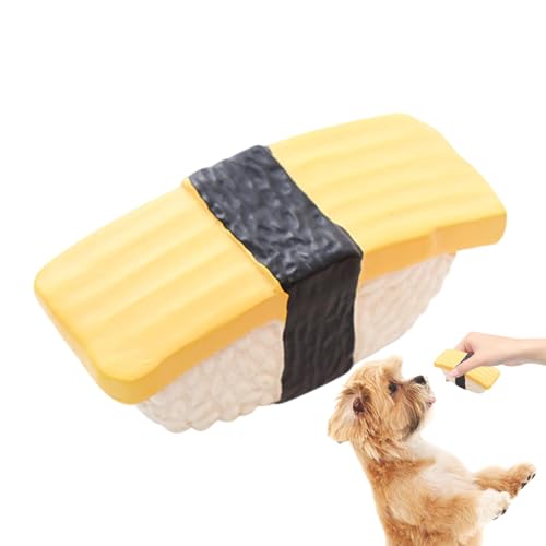 ccuzs Sushi Dog Toy, Squeaky Puppy Chew Toy, Latex Teeth Cleaning Toys, Interactive Training Tool, Soft, Durabless, Fun Playtime for Small Dogs, 7.5x3cm Multicolor ccuzs Sushi Dog Toy, Squeaky Puppy Chew Toy, Latex Teeth Cleaning Toys, Interactive Training Tool, Soft, Durabless, Fun Playtime for Small Dogs, 7.5x3cm Multicolor von ccuzs