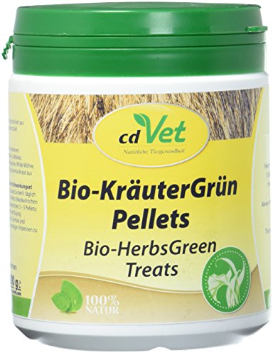 Bio-KräuterGrün Pellets 400g für Nager und Kleintiere Bio-KräuterGrün Pellets 400g für Nager und Kleintiere von cdVet