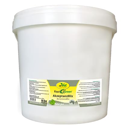 EquiGreen AkzeptanzMix 10 kg | Ergänzungsfuttermittel für Pferde zur Unterstützung bei der Aufnahme und Verwertung von Futterergänzungsmitteln von cdVet