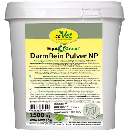 EquiGreen DarmRein Pulver NP 1,5 kg EquiGreen DarmRein Pulver NP 1,5 kg von cdVet