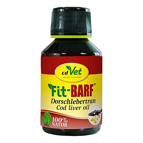 FIT-Barf Dorschlebertran Vet. 100 ml FIT-Barf Dorschlebertran Vet. 100 ml von cdVet