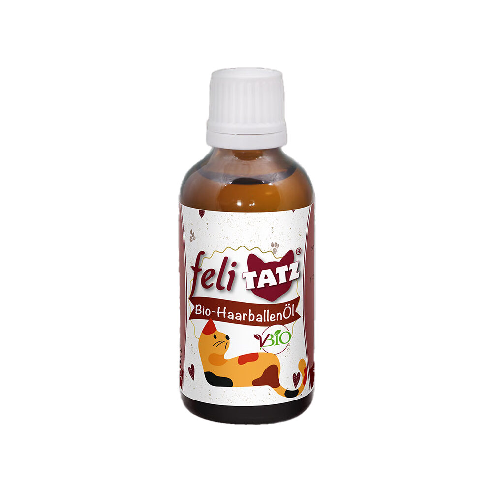FeliTATZ Bio-Haarballenöl - 50 ml FeliTATZ Bio-Haarballenöl - 50 ml von cdVet