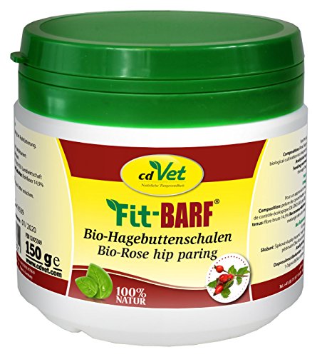 Fit-BARF Bio-Hagebuttenschalen für Hunde 150g Fit-BARF Bio-Hagebuttenschalen für Hunde 150g von cdVet