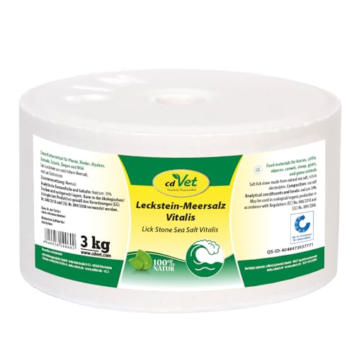 Leckstein Meersalz Vitalis 3 kg Leckstein Meersalz Vitalis 3 kg von cdVet