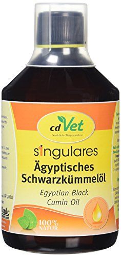 Singulares Ägyptisches Schwarzkümmelöl 500 ml -Hunde+Pferde - kaltgepresst - 1.Pressung - ungefiltert -direkt vom Hersteller Singulares Ägyptisches Schwarzkümmelöl 500 ml -Hunde+Pferde - kaltgepresst - 1.Pressung - ungefiltert -direkt vom Hersteller von cdVet