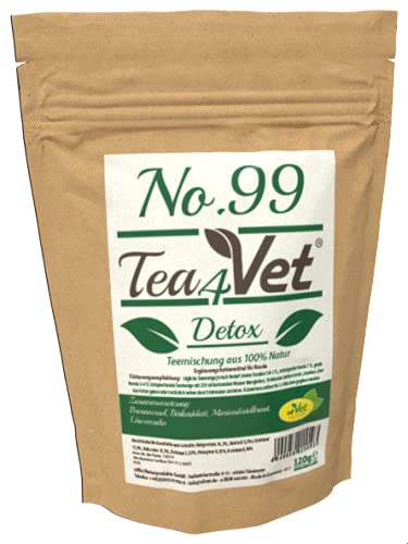 Tea4Vet No.99 Detox - Tee für Hunde 120g von cdVet