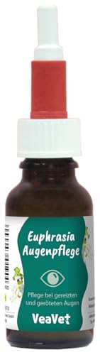 VeaVet Euphrasia 20ml Augenpflege für Hunde und Katzen von Grehge