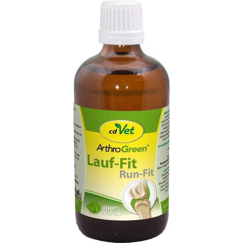 cdVet ArthroGreen Lauf-Fit Hund - 100 ml (174,90 € pro 1 l) von cdVet