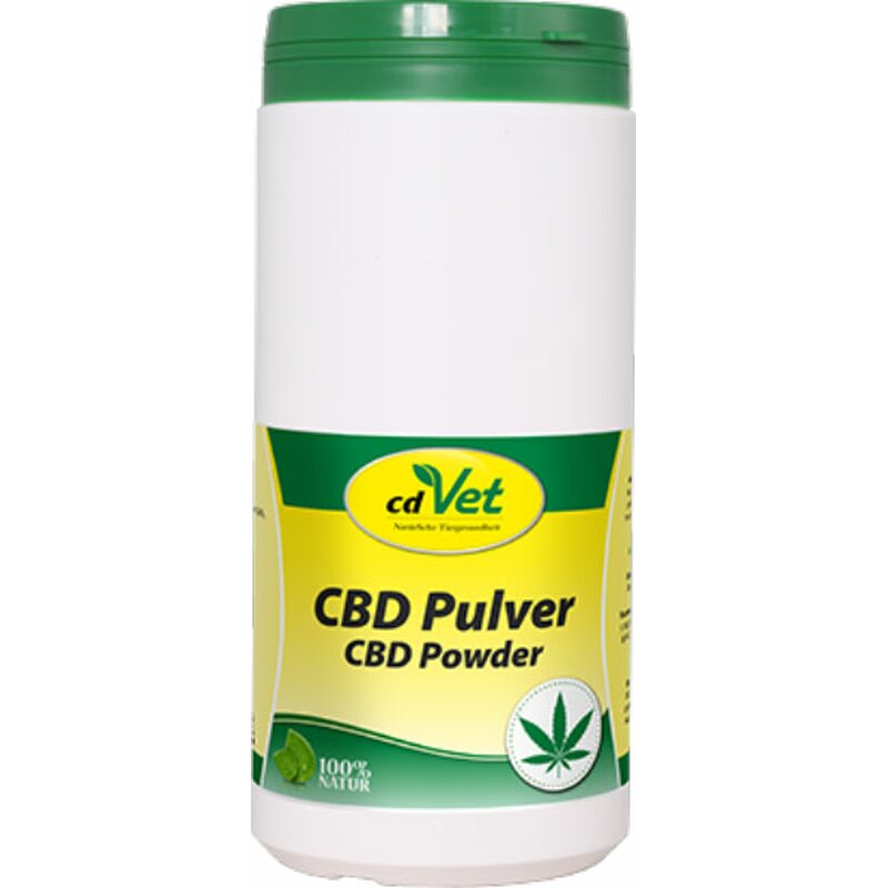 cdVet CBD Pulver 750 g (37,00 € pro 1 kg) von cdVet