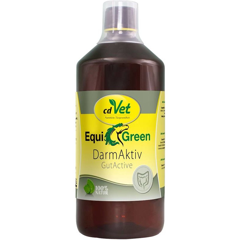 cdVet EquiGreen DarmAktiv Pferd 1000 ml (36,99 € pro 1 l) von cdVet