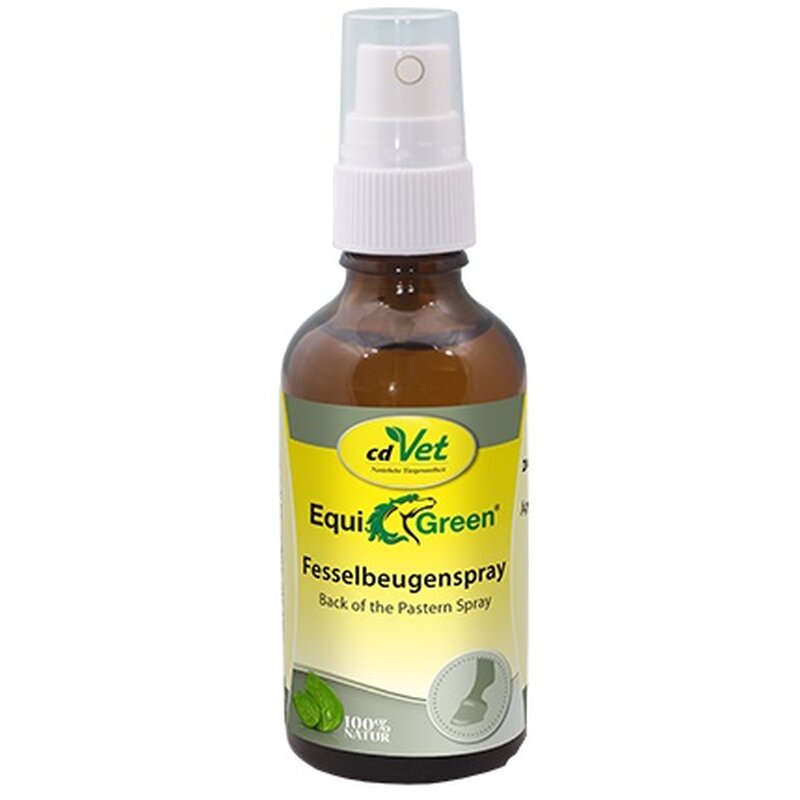 cdVet EquiGreen Fesselbeugenspray - 50 ml (279,80 € pro 1 l) von cdVet