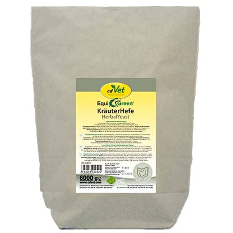 cdVet EquiGreen Kräuterhefe - 6 kg (15,58 € pro 1 kg) von cdVet