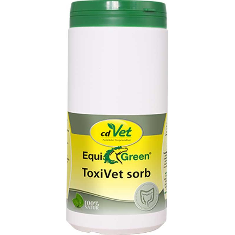 cdVet EquiGreen ToxiVet sorb - 2,5 kg (22,40 € pro 1 kg) von cdVet