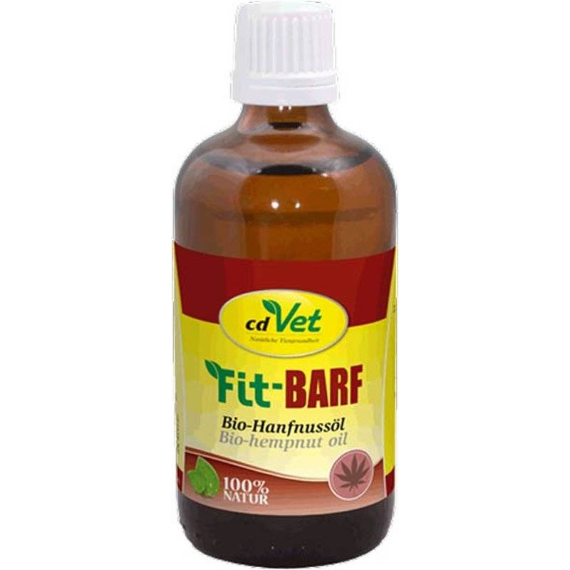 cdVet Fit-BARF Bio-Hanfnussöl - 100ml (119,00 € pro 1 l) von cdVet