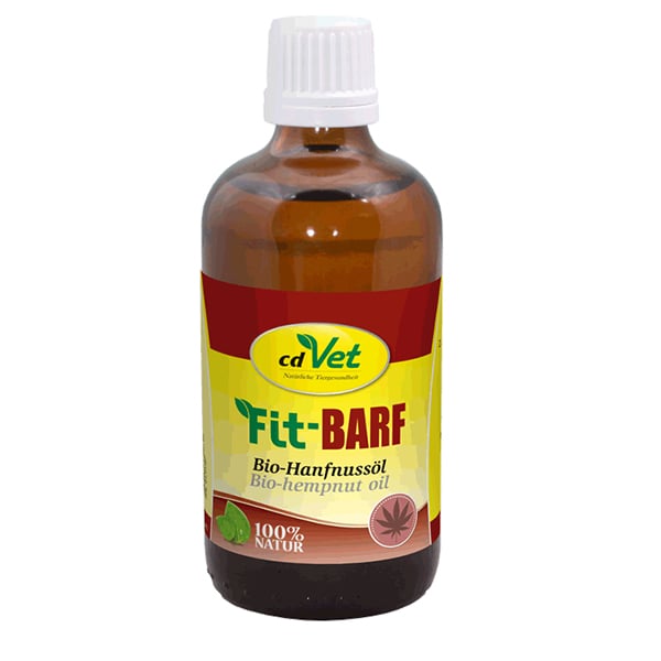 cdVet Fit-BARF Bio-Hanfnussöl 100ml von cdVet