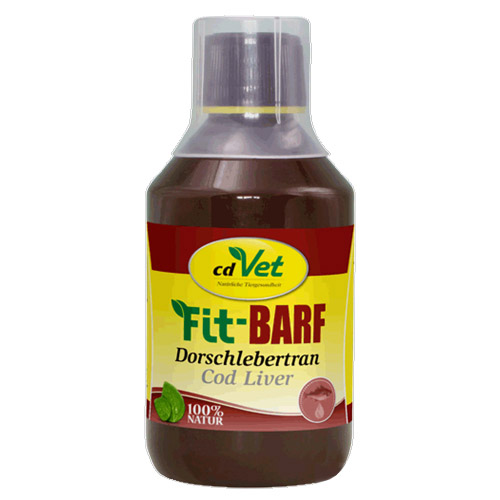 cdVet Fit-BARF Dorschlebertran - 500 ml von cdVet