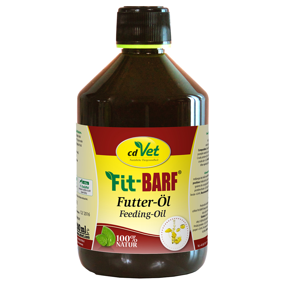 cdVet Fit-BARF Futter-Öl - 500 ml von cdVet