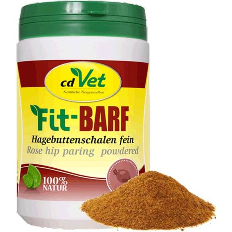 cdVet Fit-BARF Hagebuttenschalen fein - 500g (33,98 € pro 1 kg) von cdVet