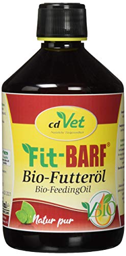 cdVet Fit-Barf Bio-Futteröl, 500 g von cdVet