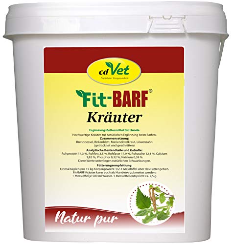 cdVet Fit-Barf Kräuter, 600 g, 1601 von cdVet