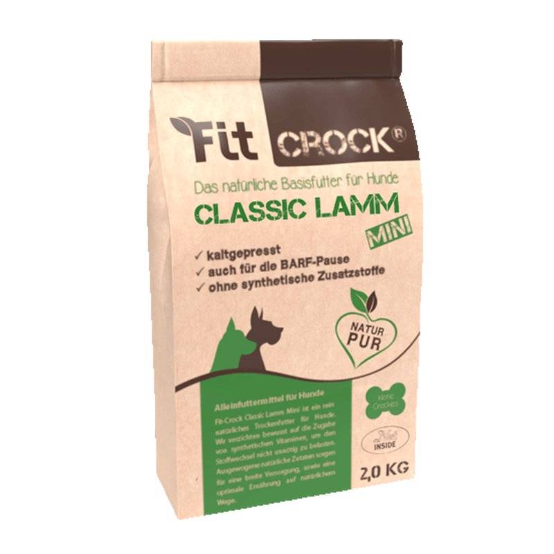 cdVet Fit-Crock Classic Lamm Mini - 2 kg (7,25 € pro 1 kg) von cdVet