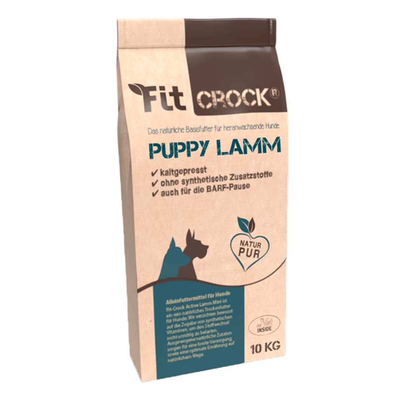 cdVet Fit-Crock Puppy Lamm - 10 kg (5,40 € pro 1 kg) von cdVet