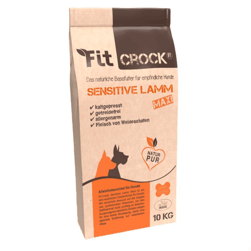 cdVet Fit-Crock Sensitive Lamm Maxi 10 kg (6,93 € pro 1 kg) von cdVet