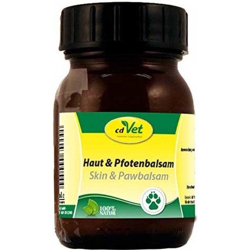 cdVet Haut & Pfotenbalsam - 75 ml (239,87 € pro 1 l) von cdVet