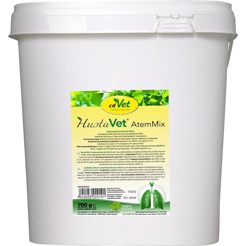 cdVet HustaVet AtemMix 10 kg (23,60 € pro 1 kg) von cdVet