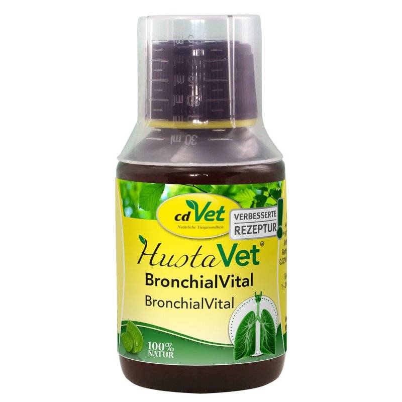 cdVet HustaVet BronchialVital - 100 ml (169,90 € pro 1 l) von cdVet