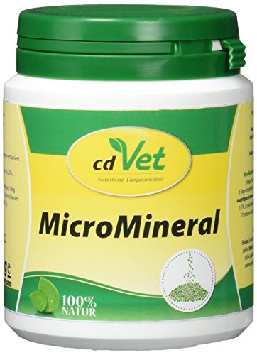 cdVet MicroMineral Hund & Katze 150g - Nahrungsergänzung für Haustiere mit Mineralstoffen und Spurenelementen wie Magnesium und Calcium sowie Vitaminen von cdVet