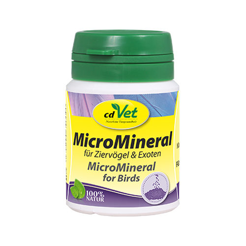 cdVet MicroMineral Ziervögel & Exoten - 25 g von cdVet