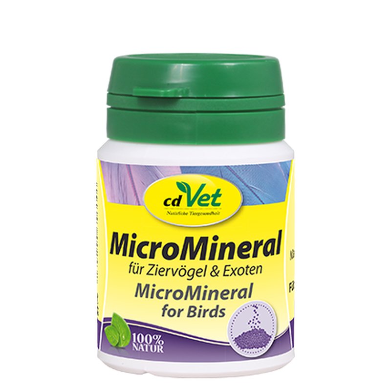 cdVet MicroMineral f�r Zierv�gel & Exoten 25 g (278,00 € pro 1 kg) von cdVet