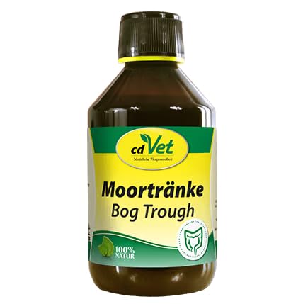 cdVet Moortränke 250 ml | Reines Naturmoor für Hunde und Katzen - organische Substanz aus Urpflanzen von cdVet
