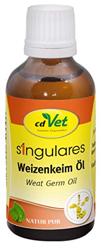 Singulares Weizenkeim-Öl 50ml - 100% natürlich von cdVet