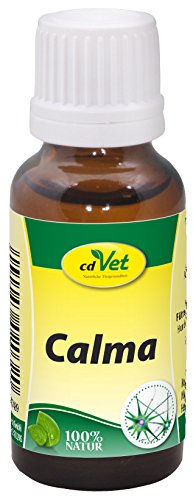 cdVet Naturprodukte Calma 20 ml - Hund, Katze, Pferd - Ergänzungsfuttermittel - emotionale + körperliche Belastbarkeit - Unterstützung - Gemütsregulierend cdVet Naturprodukte Calma 20 ml - Hund, Katze, Pferd - Ergänzungsfuttermittel - emotionale + körperliche Belastbarkeit - Unterstützung - Gemütsregulierend von cdVet