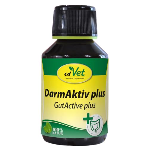 cdVet Naturprodukte DarmAktiv plus 100 ml - Hund, Katze - Ergänzungsfuttermittel - Stärkung des Immunsytsems - Unterstützung der Darmflora - Bekämpfung von Krankheitserregern - Gesundheit -, 561 von cdVet