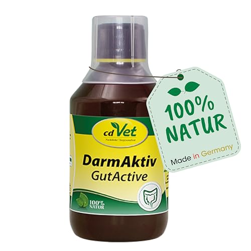 cdVet Naturprodukte DarmAktiv plus 250 ml - Hund, Katze - Ergänzungsfuttermittel - Stärkung des Immunsytsems - Unterstützung der Darmflora - Bekämpfung von Krankheitserregern - Gesundheit - cdVet Naturprodukte DarmAktiv plus 250 ml - Hund, Katze - Ergänzungsfuttermittel - Stärkung des Immunsytsems - Unterstützung der Darmflora - Bekämpfung von Krankheitserregern - Gesundheit - von cdVet