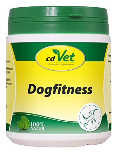 cdVet Naturprodukte Dogfitness 100 g - Hund - Ergänzungsfuttermittel - Versorgung mit Vitaminen + Kräutern - Unterstützung der Organfunktion + Stoffwechselvorgänge - fördert Gesundheit - im Sport - von cdVet