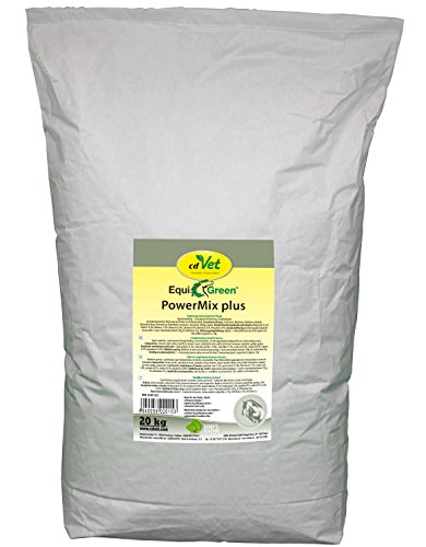 cdVet Naturprodukte EquiGreen PowerMix plus 20 kg - Pferde - Unterstützt den Aufbau der Muskulatur - Leistung durch Fütterung - Leistungssteigerung - Stoffwechselvorgänge - Sportlernahrung - cdVet Naturprodukte EquiGreen PowerMix plus 20 kg - Pferde - Unterstützt den Aufbau der Muskulatur - Leistung durch Fütterung - Leistungssteigerung - Stoffwechselvorgänge - Sportlernahrung - von cdVet